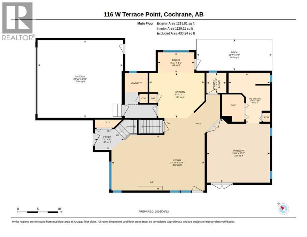 116 West Terrace Point, Cochrane, Alberta  T4C 1R6 - Photo 47 - A2320830