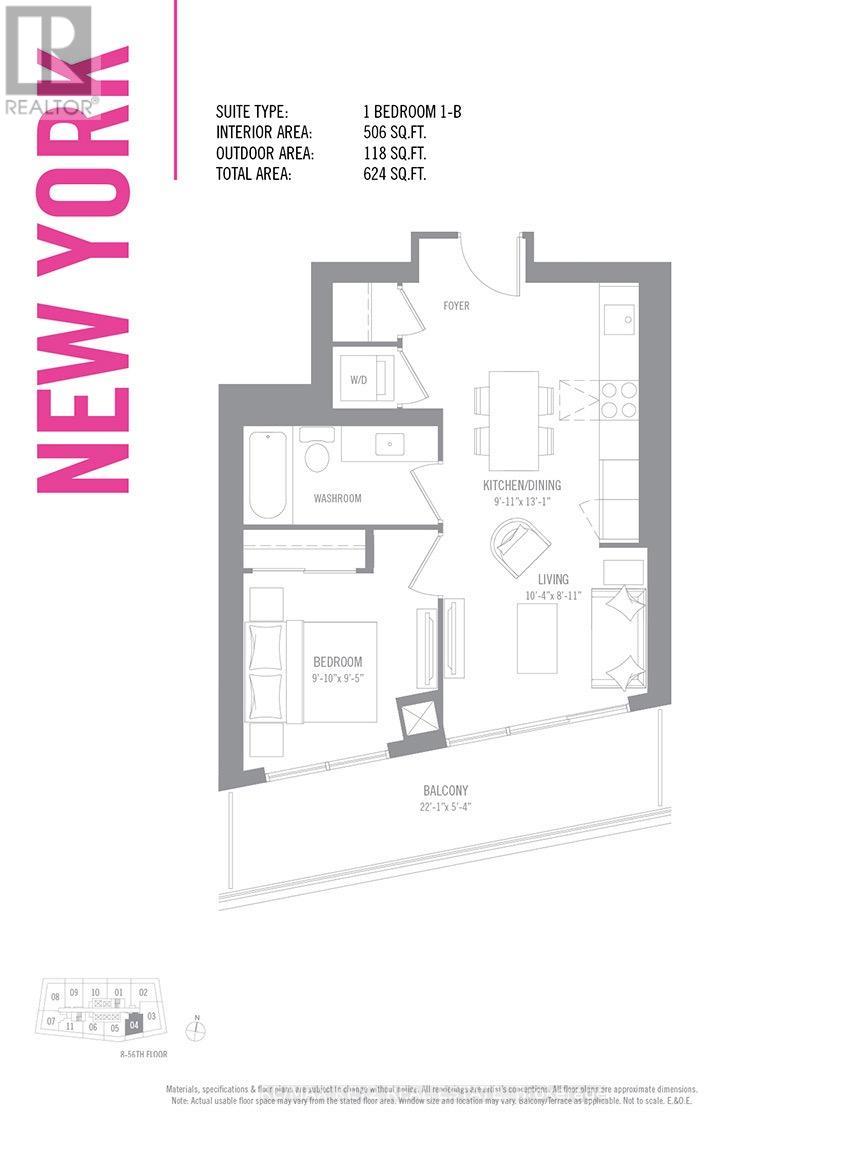 1604 - 2221 Yonge Street, Toronto, Ontario  M4S 0B8 - Photo 9 - C13438124