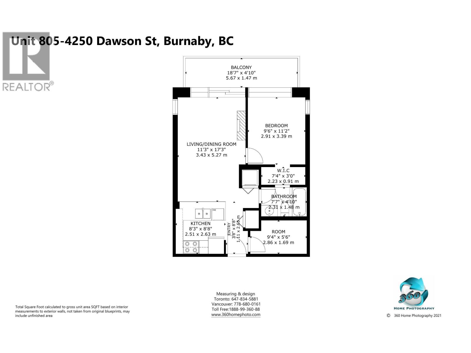 805 4250 Dawson Street, Burnaby, British Columbia  V5C 4B1 - Photo 33 - R3135978