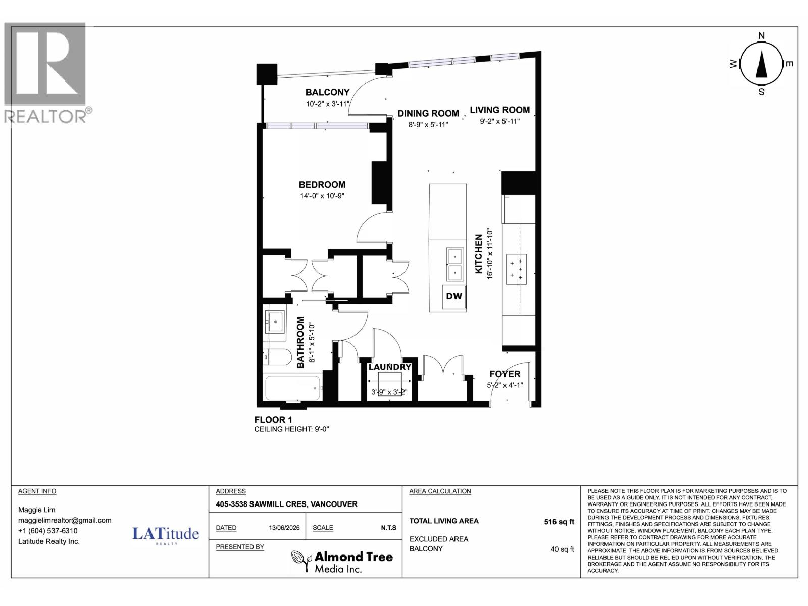 405 3538 Sawmill Crescent, Vancouver, British Columbia  V5S 0J8 - Photo 18 - R3136990