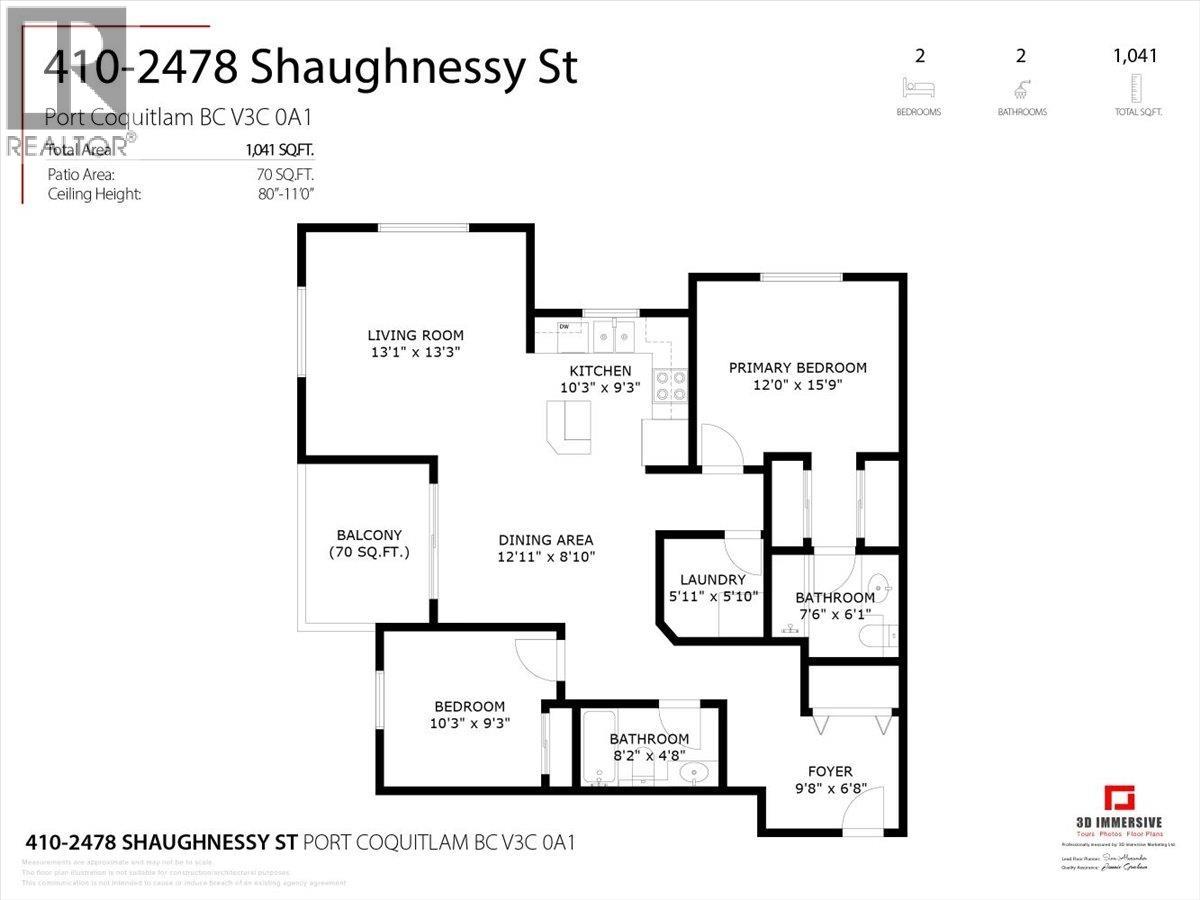 410 2478 Shaughnessy Street, Port Coquitlam, British Columbia  V3C 0A1 - Photo 36 - R3136117