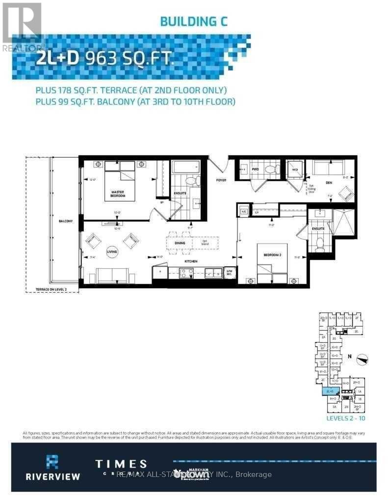 809 - 38 WATER WALK DRIVE, Markham, Ontario