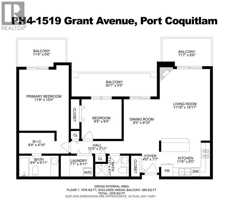 Ph4 1519 Grant Avenue, Port Coquitlam, British Columbia  V3B 7S8 - Photo 40 - R3136947