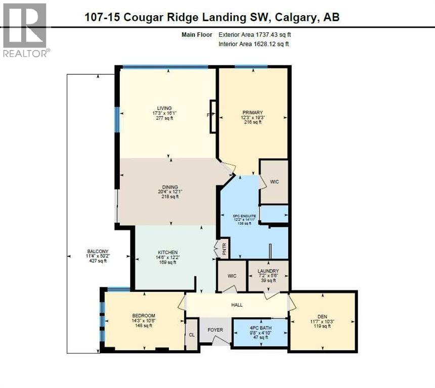 107, 15 Cougar Ridge Landing SW, Calgary, Alberta  T3H 6C3 - Photo 28 - A2315610