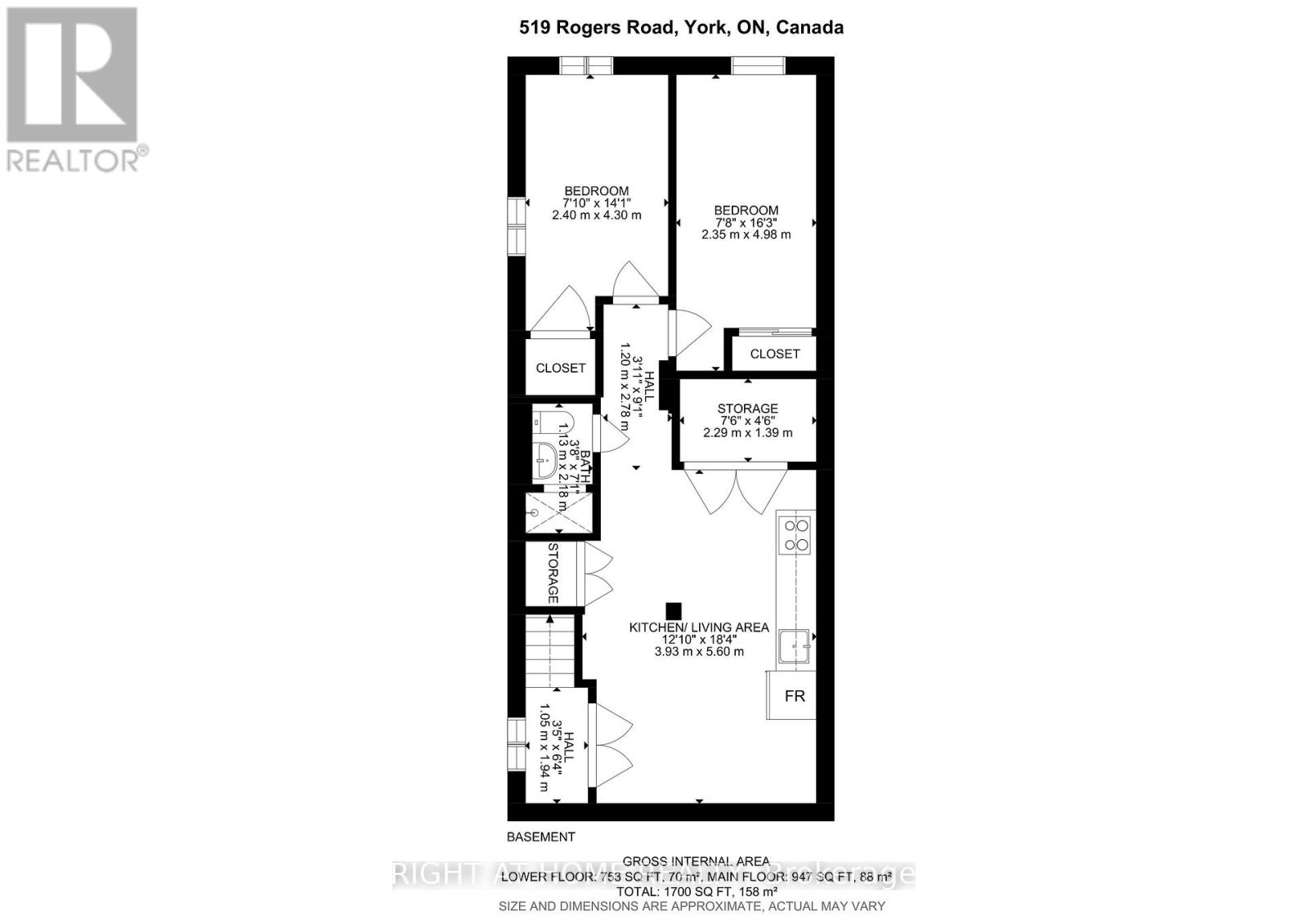 519 Rogers Road, Toronto, Ontario  M6M 1B4 - Photo 45 - W13460684