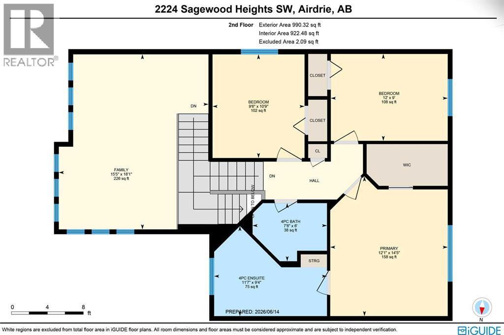 2224 Sagewood Heights SW, Airdrie, Alberta  T4B 3N8 - Photo 28 - A2317925