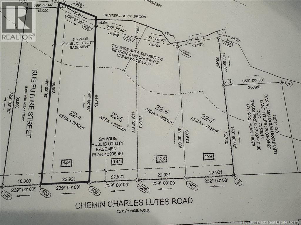 141 Charles Lutes Road, Moncton, New Brunswick