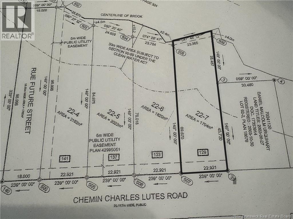 129 Charles Lutes Road, Moncton, New Brunswick