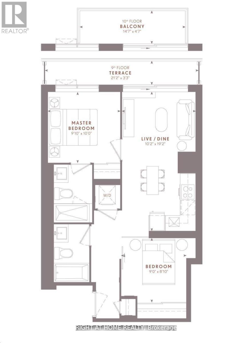 1003 - 1195 The Queensway, Toronto, Ontario  M8Z 0H1 - Photo 14 - W13462344