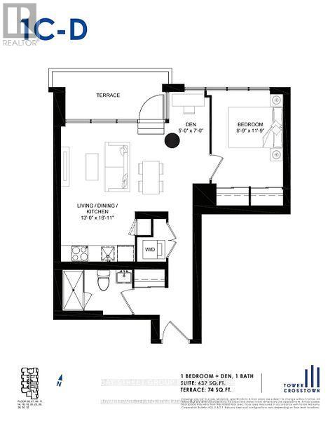 3207 - 5 Quarrington Lane, Toronto, Ontario M3C 0S5 - Photo 2 - C13463062