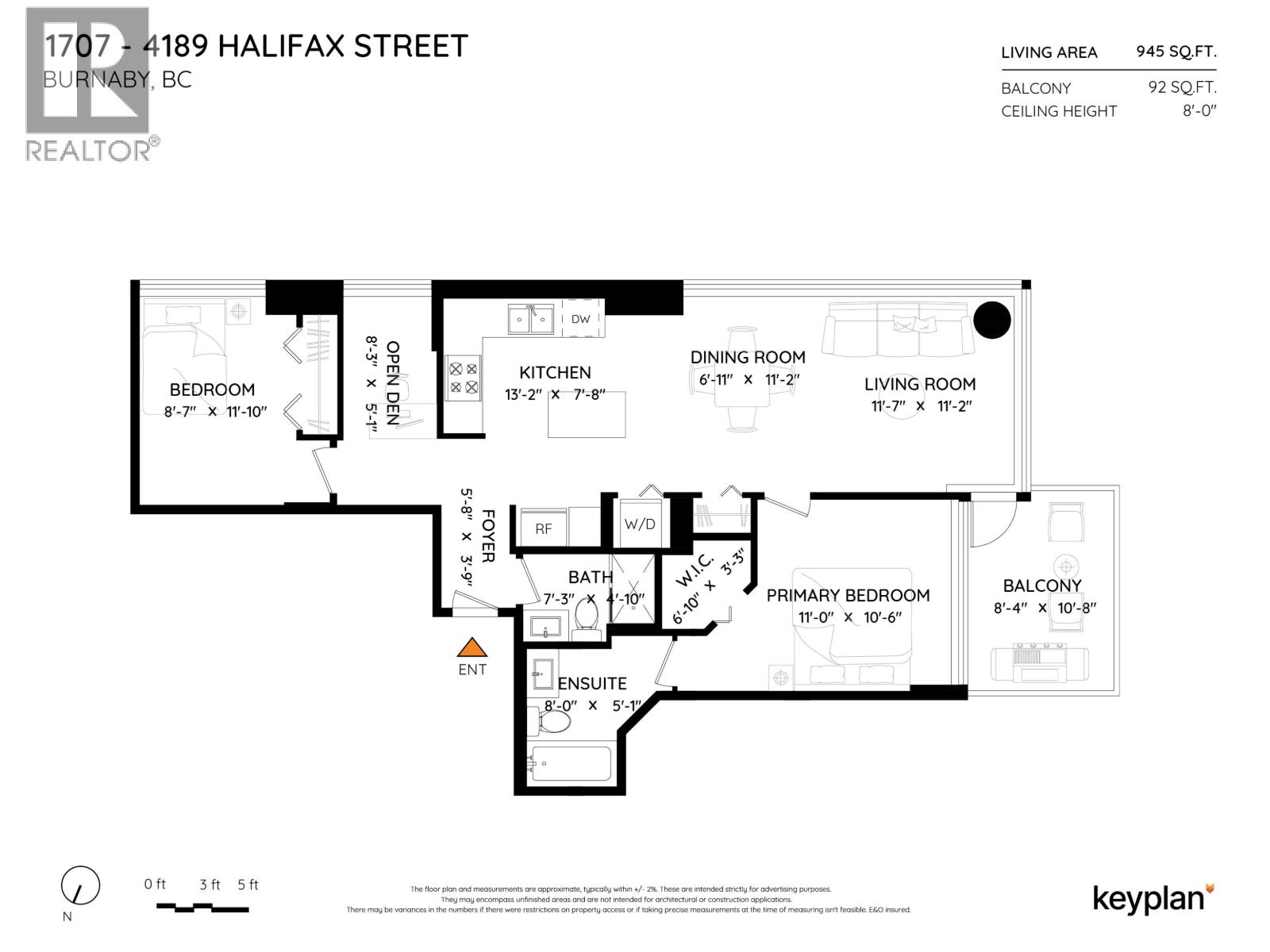1707 4189 Halifax Street, Burnaby, British Columbia  V5C 0H9 - Photo 37 - R3096121