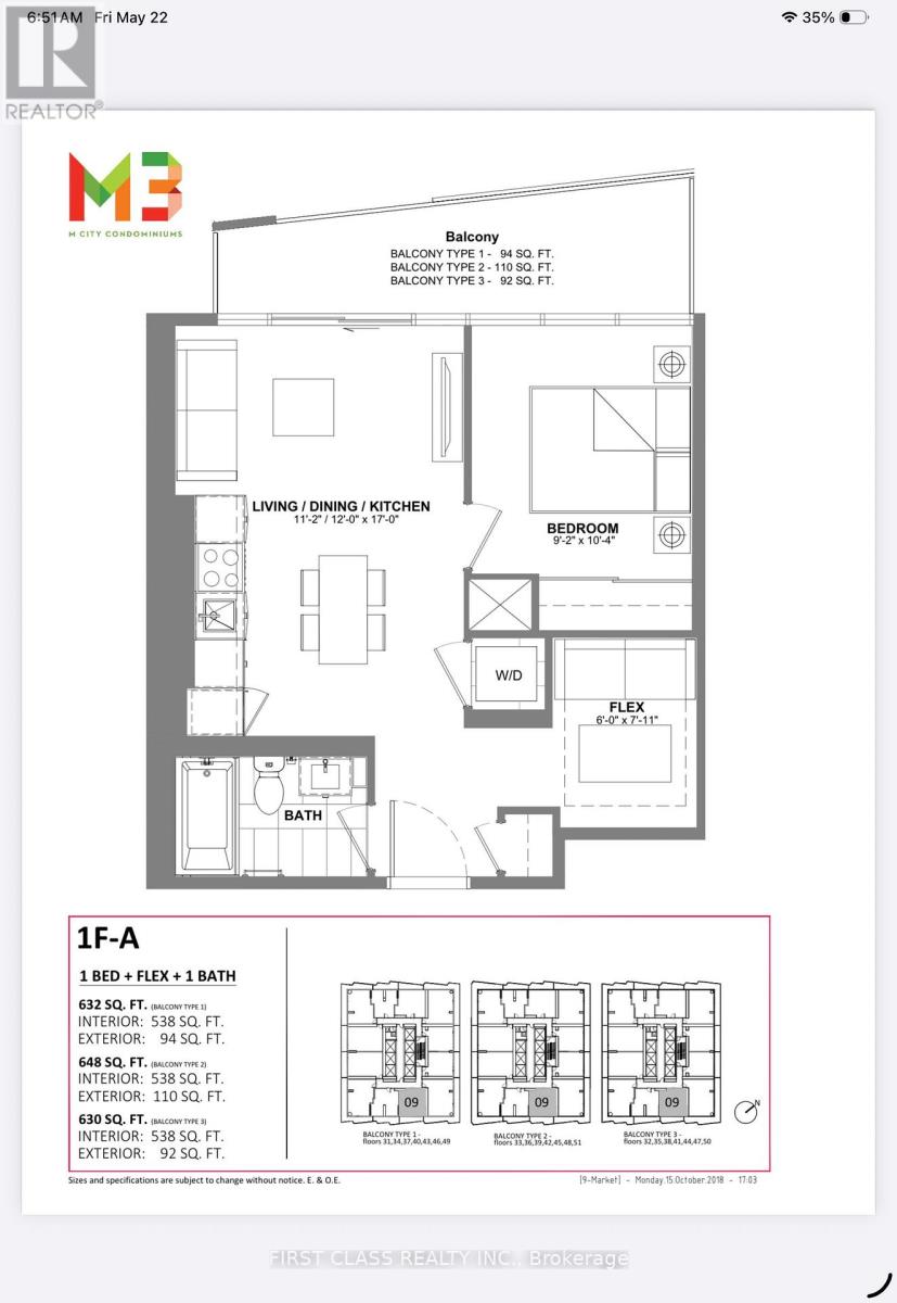 4709 - 448 Burnhamthorpe Road W, Mississauga, Ontario  L4W 2A6 - Photo 6 - W13459326