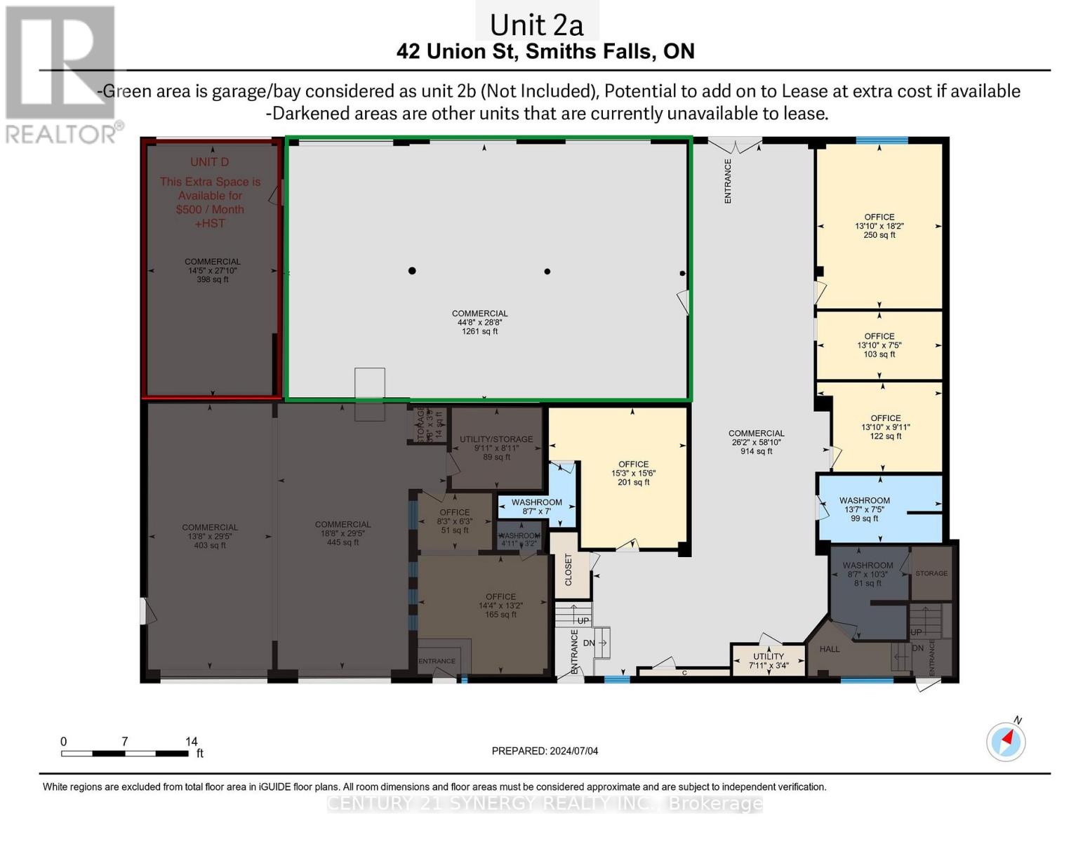 UNIT 2A - 42 UNION STREET, Smiths Falls, Ontario