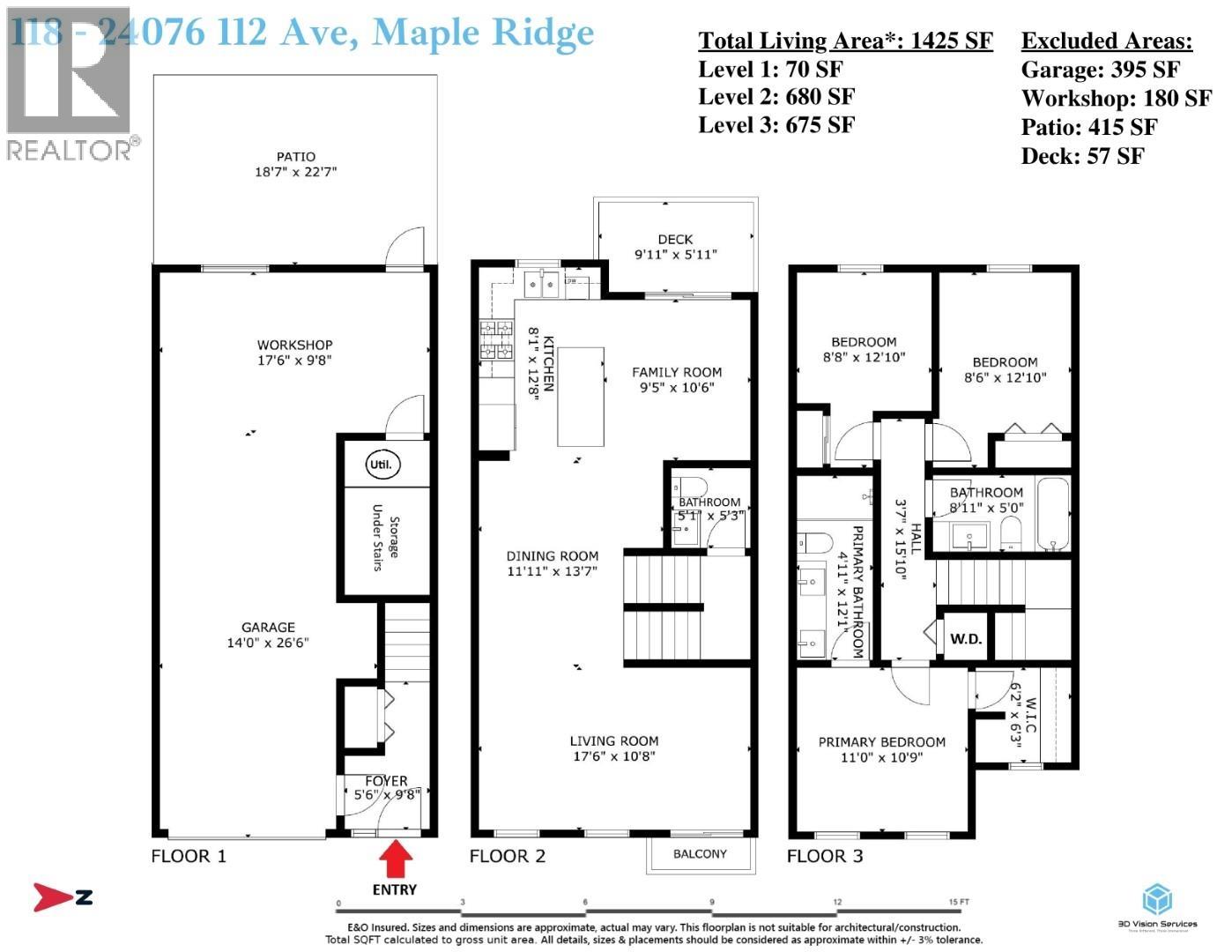 118 24076 112 Avenue, Maple Ridge, British Columbia  V2W 0K2 - Photo 2 - R3136834