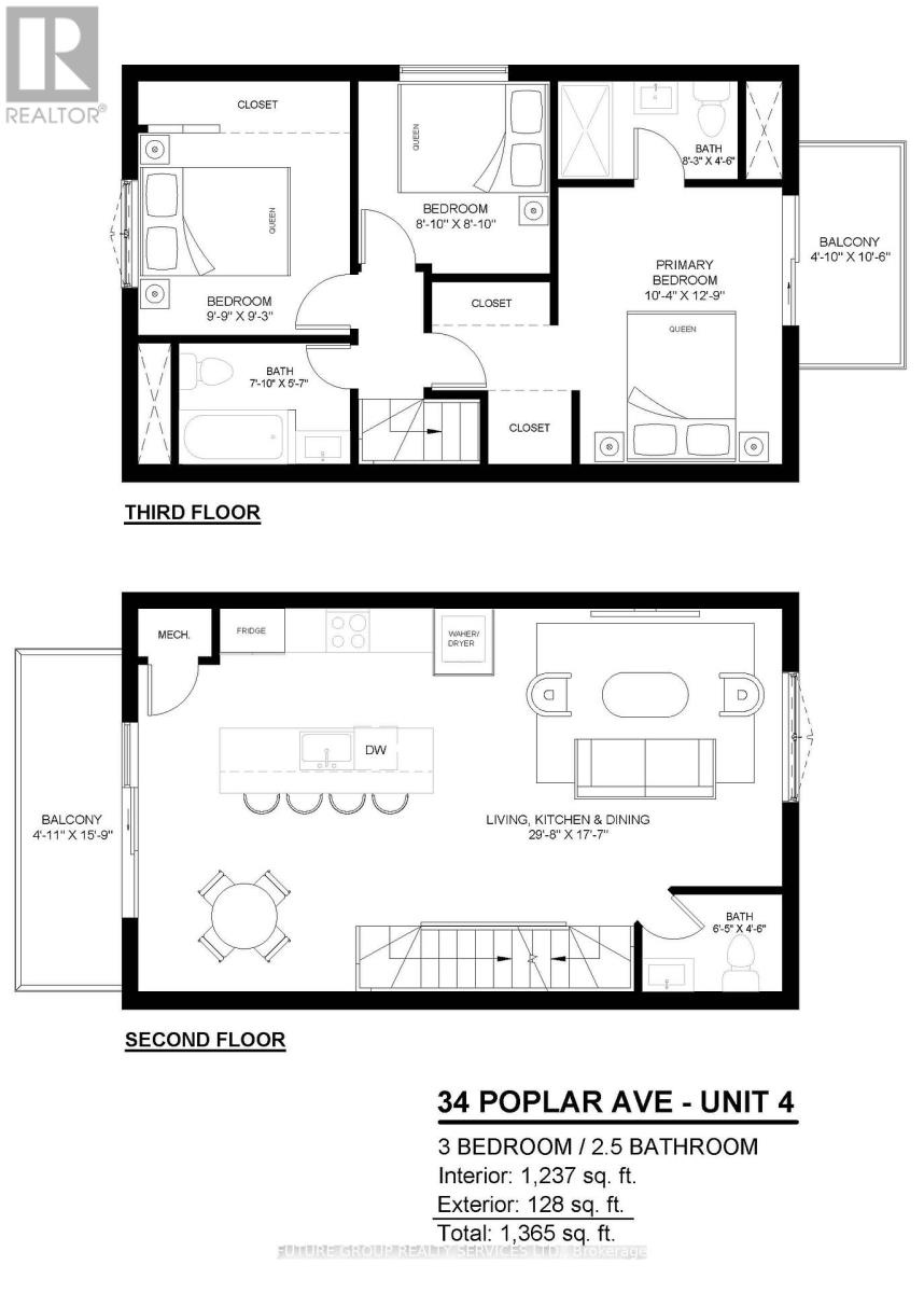Unit 4 - 34 Poplar Avenue, Toronto, Ontario  M9B 3R4 - Photo 33 - W13467106