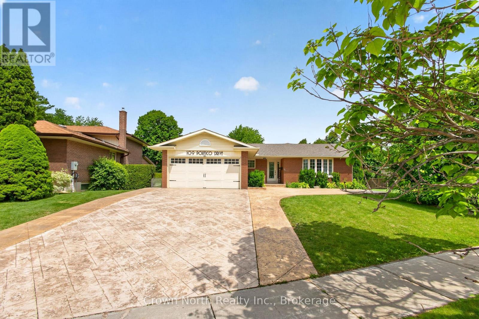 109 PORTICO DRIVE, Toronto, Ontario