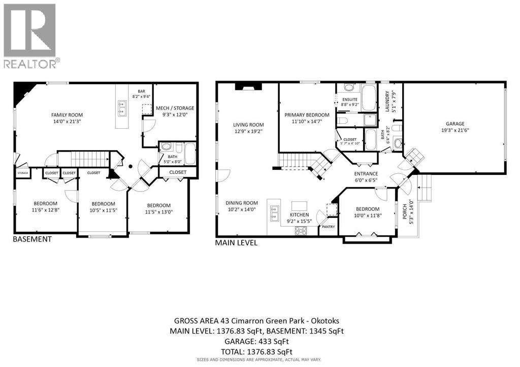 43 Cimarron Park Green, Okotoks, Alberta  T1S 2K2 - Photo 23 - A2321133