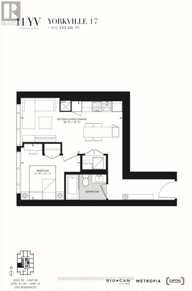 3310 - 11 Yorkville Avenue, Toronto, Ontario  M4W 0B7 - Photo 13 - C13437056