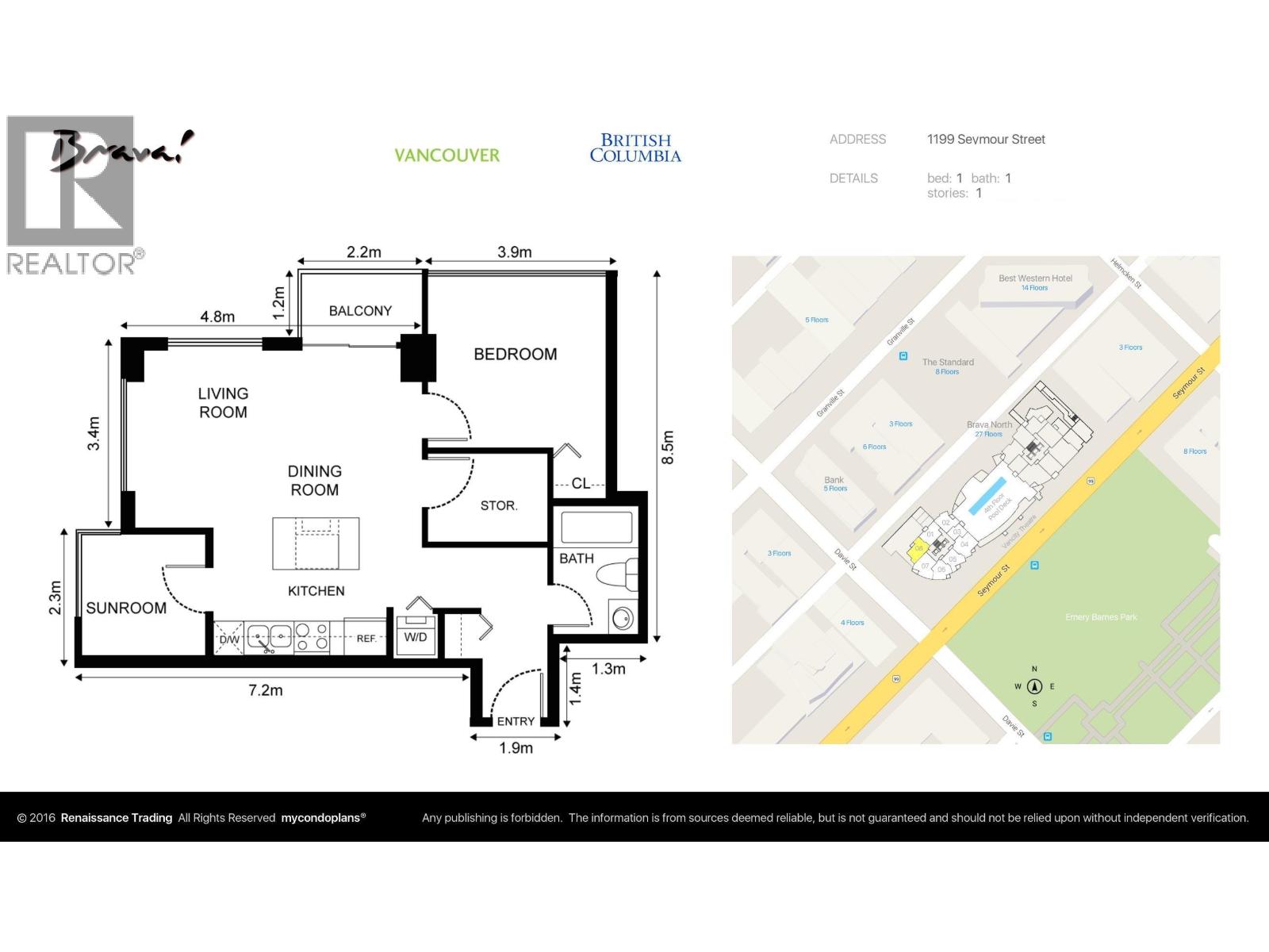 2908 1199 Seymour Street, Vancouver, British Columbia  V6B 1K3 - Photo 14 - R3115066