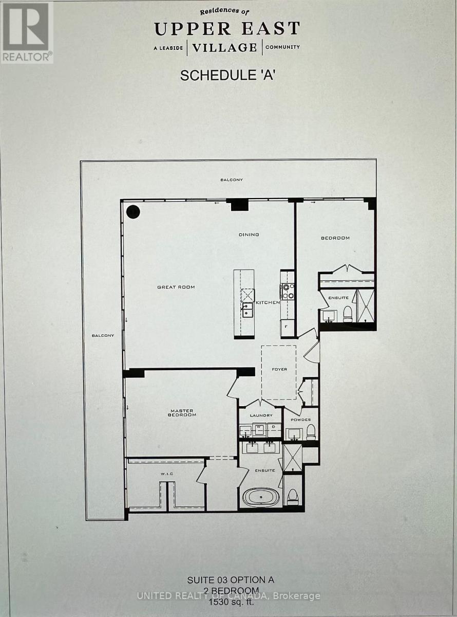 1903 - 33 Fredrick Todd Way, Toronto, Ontario  M4G 0C9 - Photo 4 - C13472256