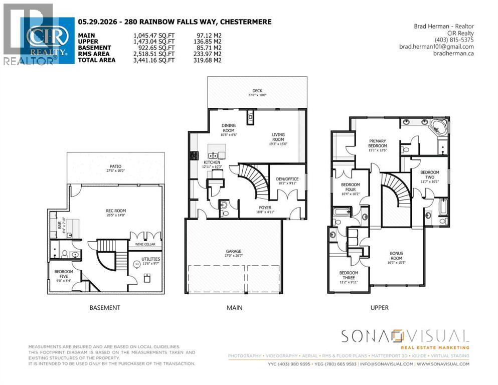 280 Rainbow Falls Way, Chestermere, Alberta  T1X 0T1 - Photo 50 - A2315050