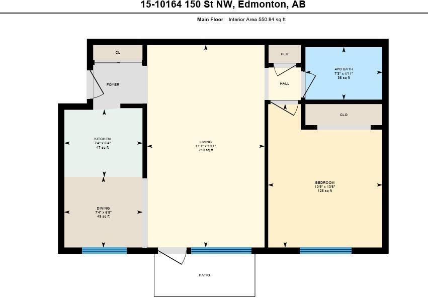 #15 10164 150 St NW, Edmonton, Alberta  T5P 1P1 - Photo 4 - E4495055