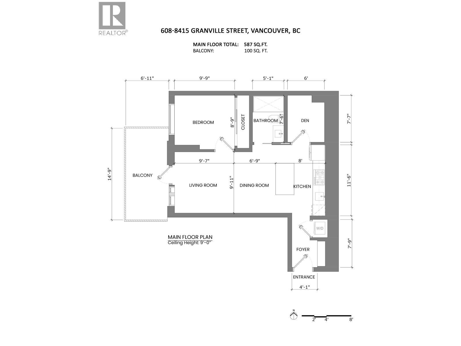 608 8415 Granville Street, Vancouver, British Columbia  V6P 0M2 - Photo 9 - R3138182