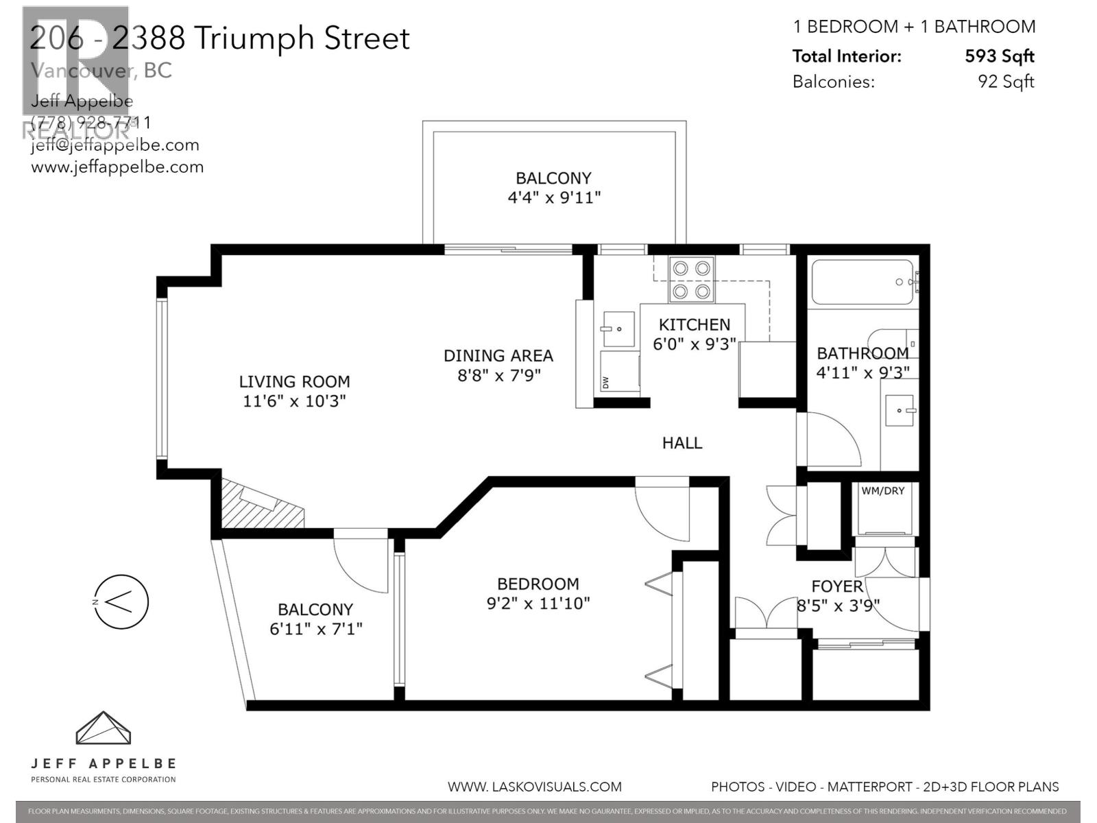 206 2388 Triumph Street, Vancouver, British Columbia V5L 1L5 - Photo 28 - R3132239