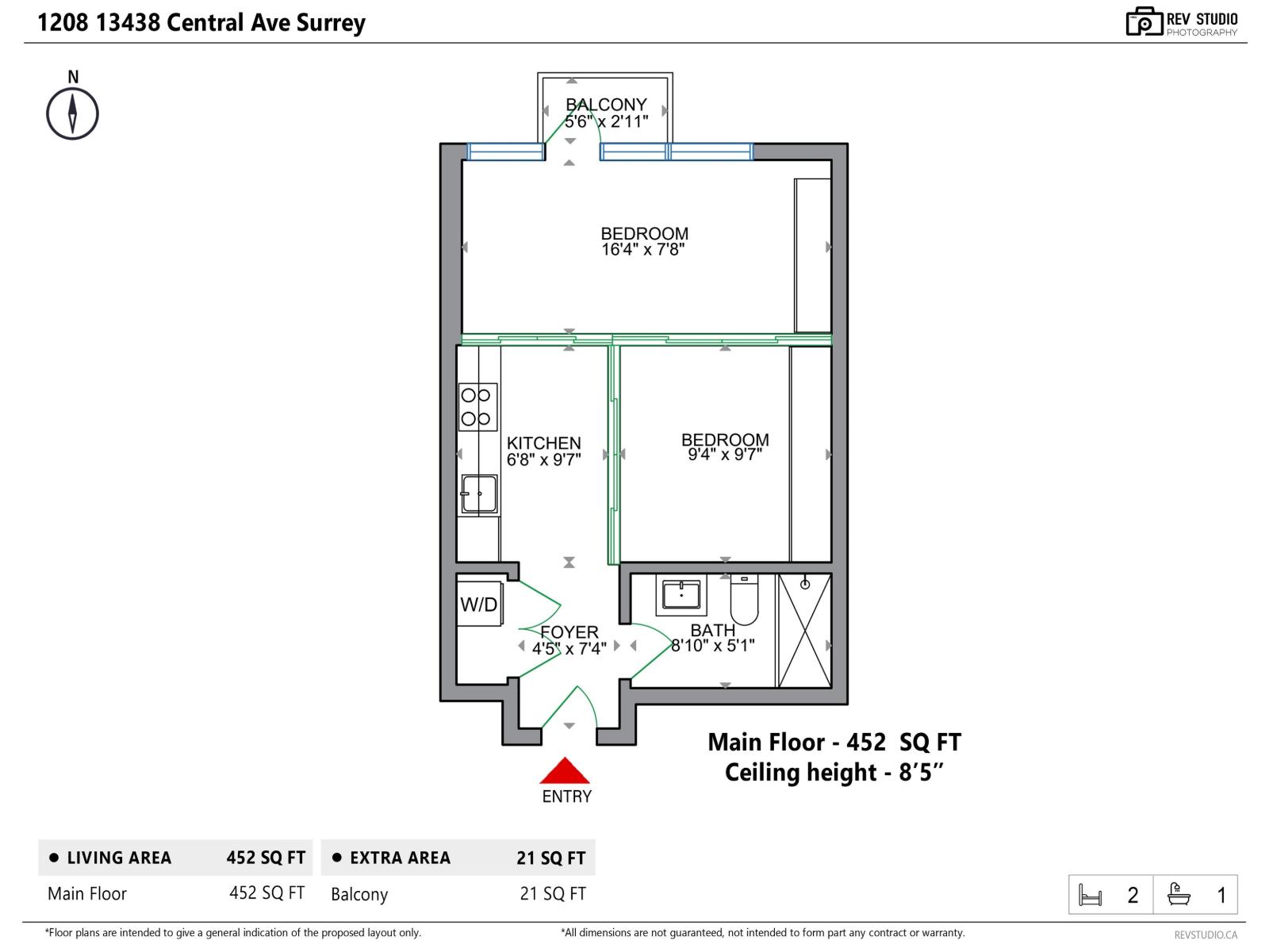 1208 13438 Central Avenue, Surrey, British Columbia  V3T 0N2 - Photo 31 - R3138524