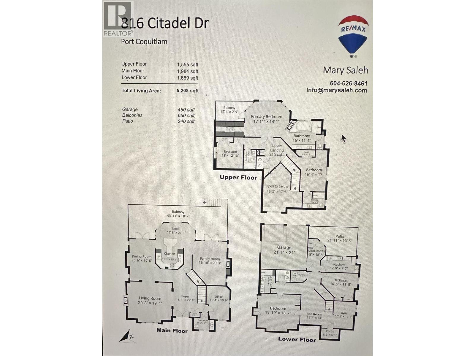 816 Citadel Drive, Port Coquitlam, British Columbia  V3C 6B1 - Photo 2 - R3138580