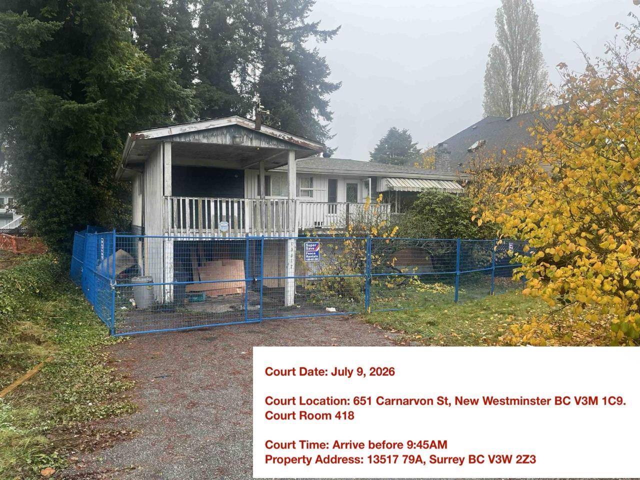 13517 79A AVENUE, Surrey, British Columbia