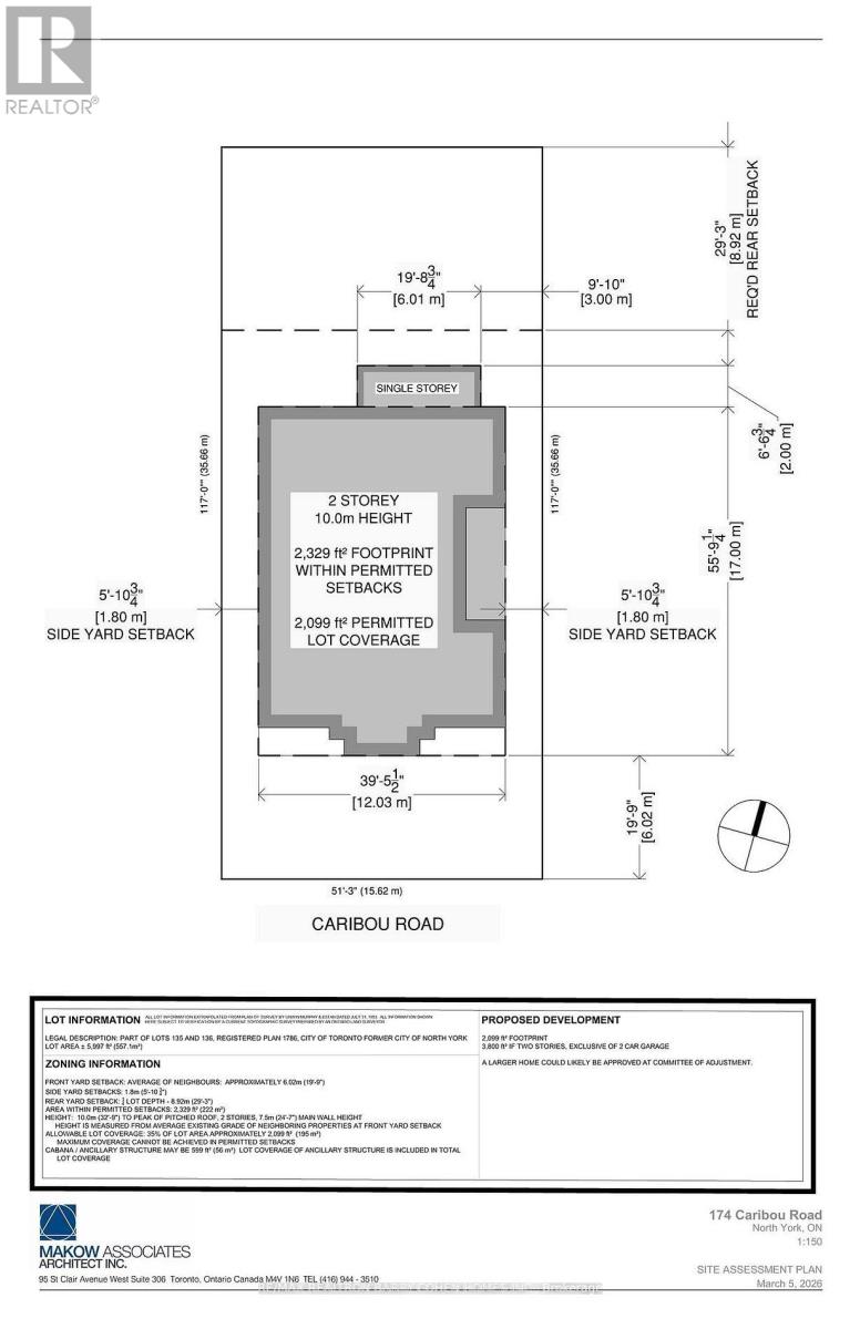 174 CARIBOU ROAD, Toronto, Ontario