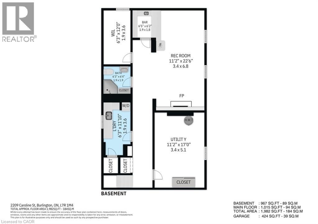 2209 Caroline Street, Burlington, Ontario  L7R 1M4 - Photo 43 - 40841392