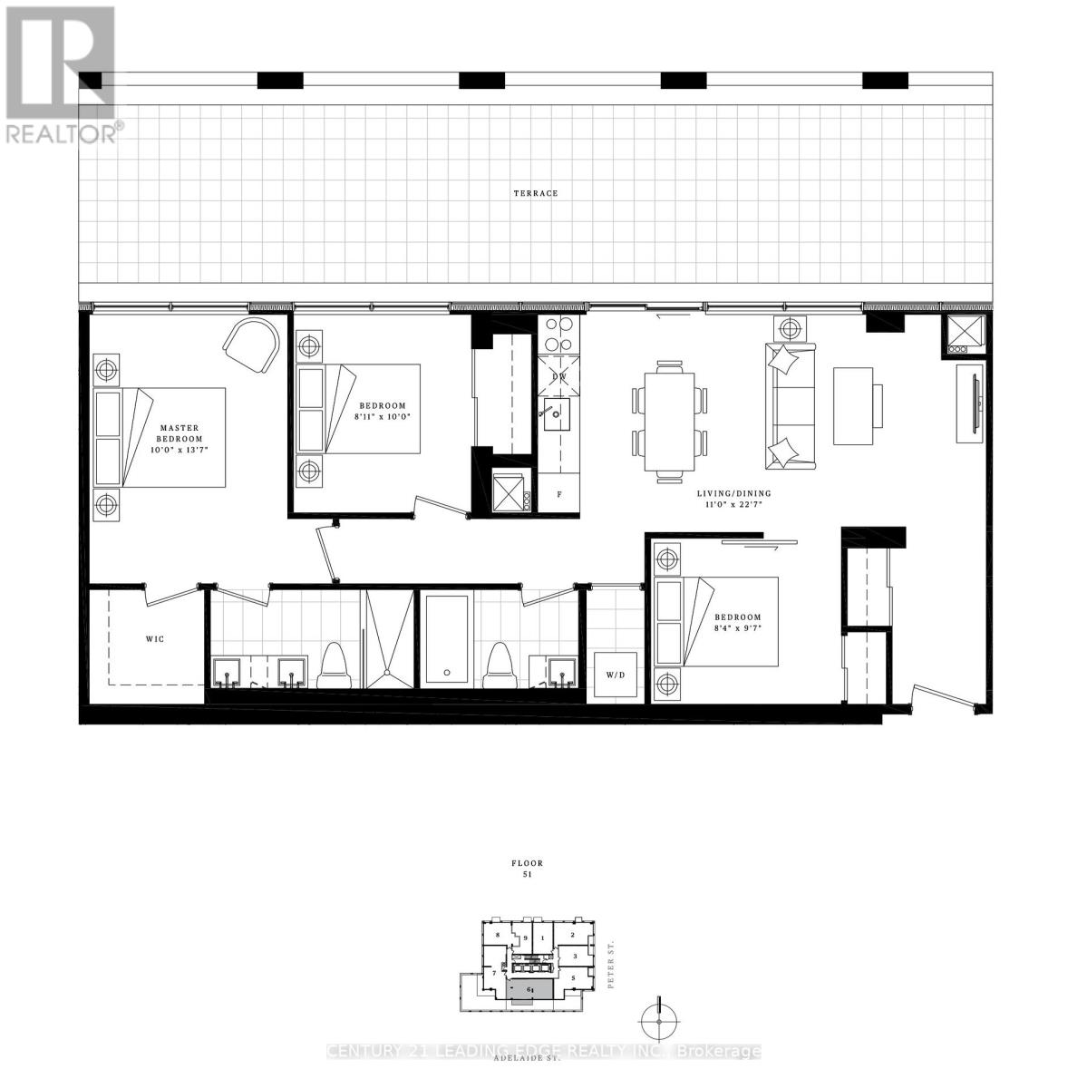 5106 - 108 PETER STREET, Toronto, Ontario
