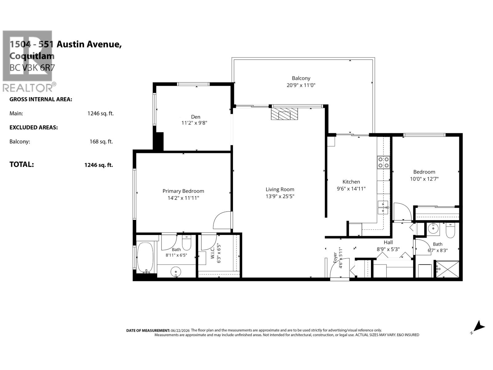 1504 551 Austin Avenue, Coquitlam, British Columbia  V3K 6R7 - Photo 31 - R3138792