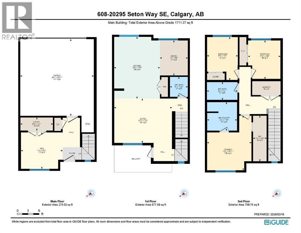 608, 20295 Seton Way SE, Calgary, Alberta  T3M 3X3 - Photo 36 - A2294547