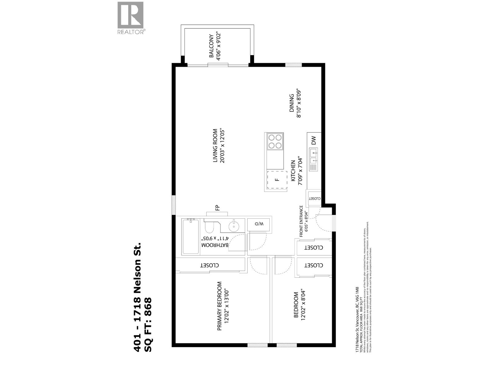 401 1718 Nelson Street, Vancouver, British Columbia V6G 1M8 - Photo 14 - R3139121