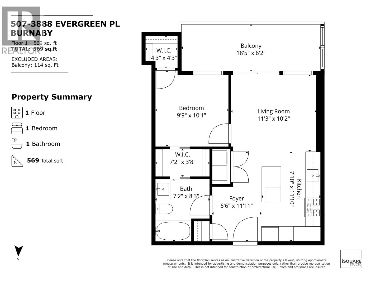 507 3888 Evergreen Place, Burnaby, British Columbia  V3J 0M3 - Photo 27 - R3097139