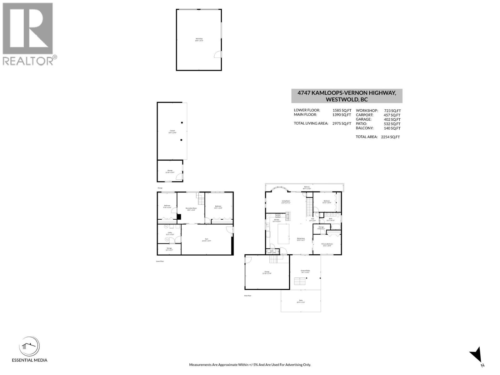 4747 Kamloops Vernon Highway, Westwold, British Columbia  V0E 3B1 - Photo 89 - 10392496