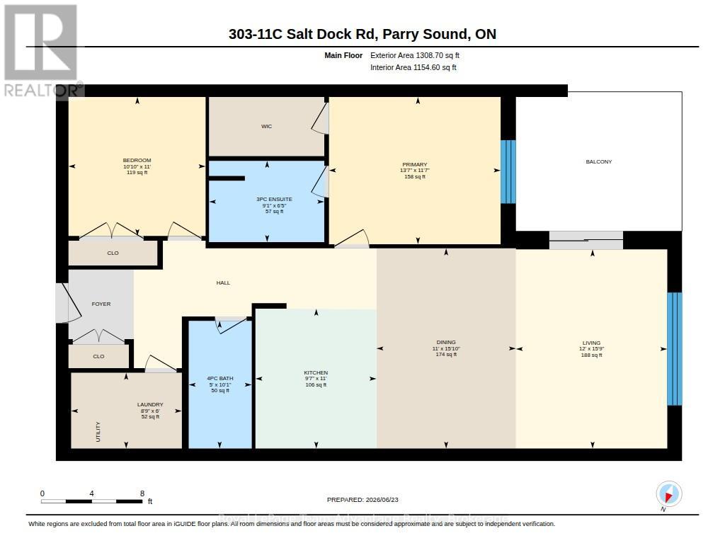 303 - 11c Salt Dock Road, Parry Sound, Ontario  P2A 2W9 - Photo 36 - X13482754