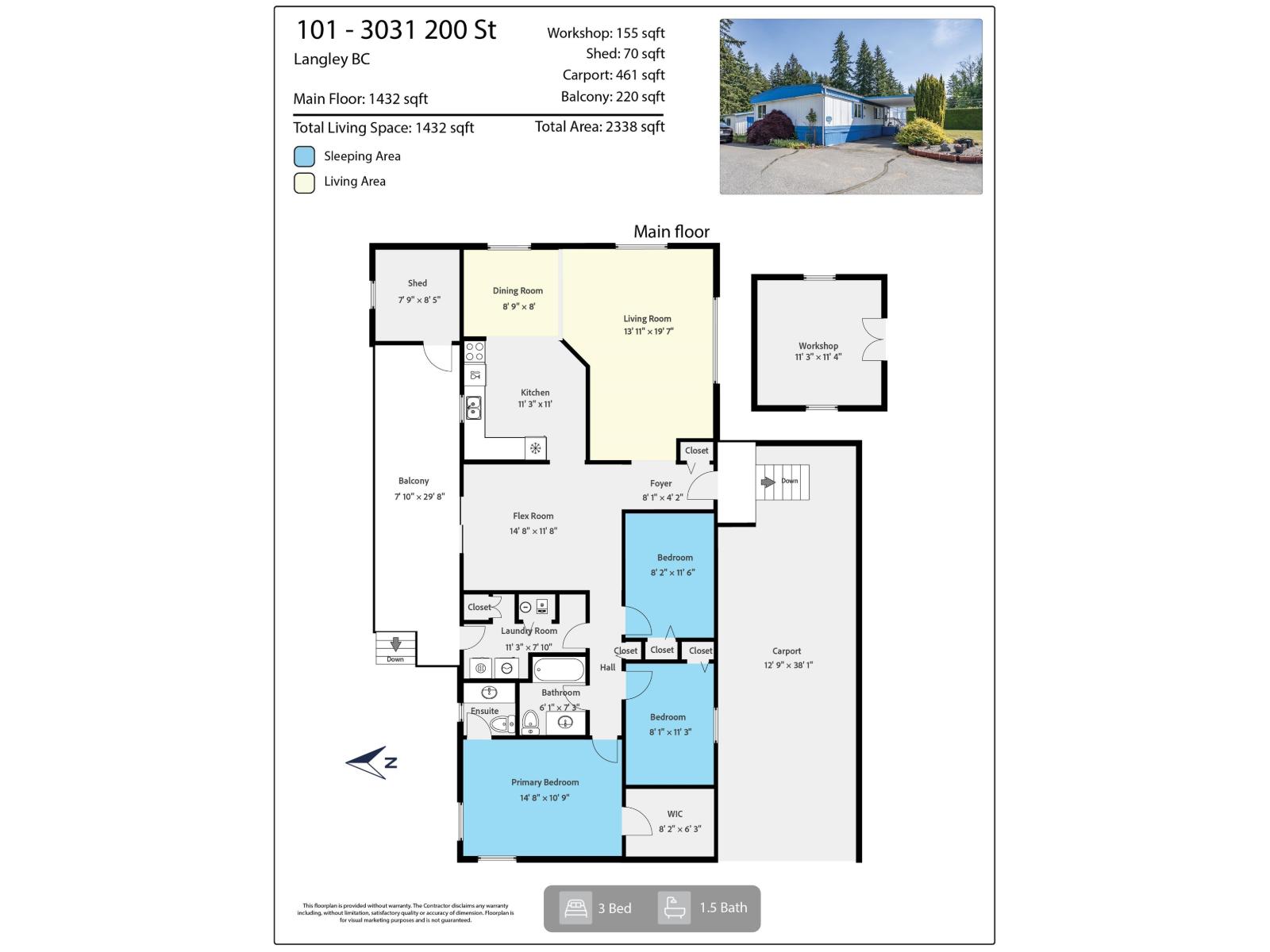 101 3031 200 Street, Langley, British Columbia  V2Z 1N5 - Photo 30 - R3139252