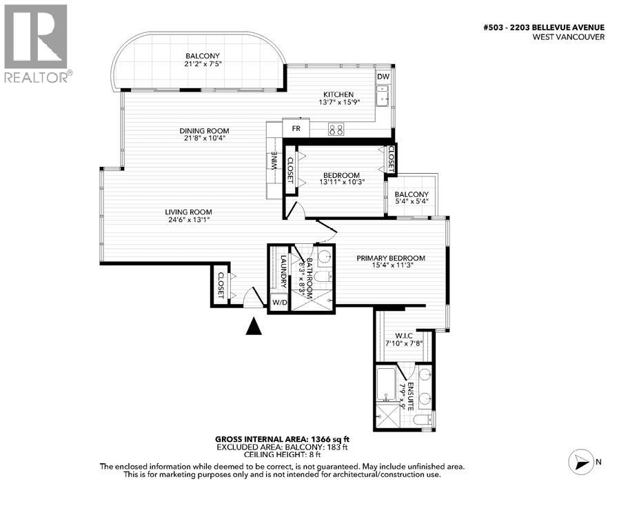 503 2203 Bellevue Avenue, West Vancouver, British Columbia  V7V 4V7 - Photo 40 - R3138869
