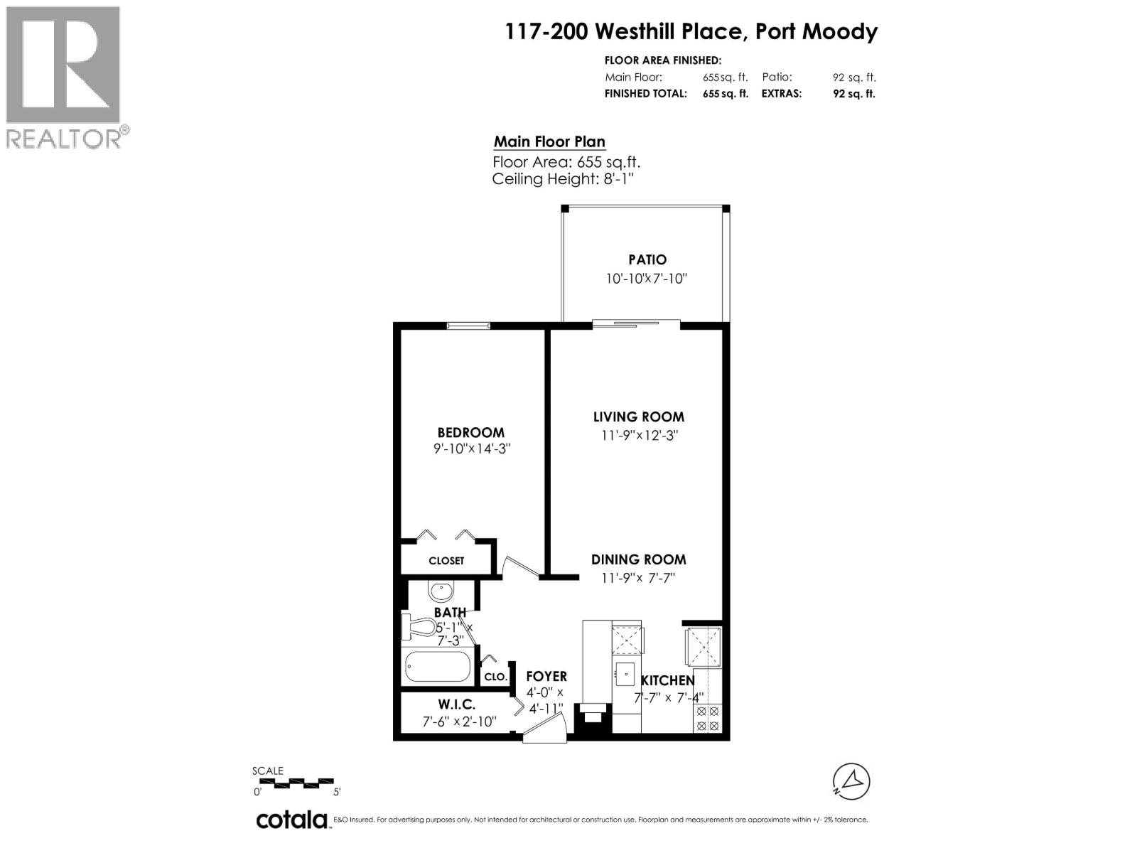 117 200 Westhill Place, Port Moody, British Columbia  V3H 1V2 - Photo 3 - R3139447