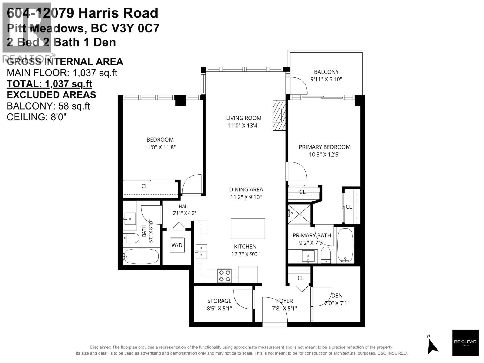 604 12079 Harris Road, Pitt Meadows, British Columbia  V3Y 0C7 - Photo 36 - R3139821