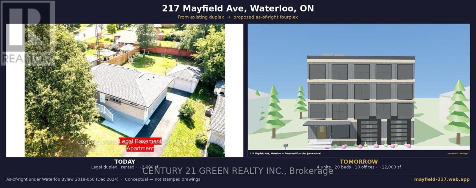 217 MAYFIELD AVENUE, Waterloo, Ontario