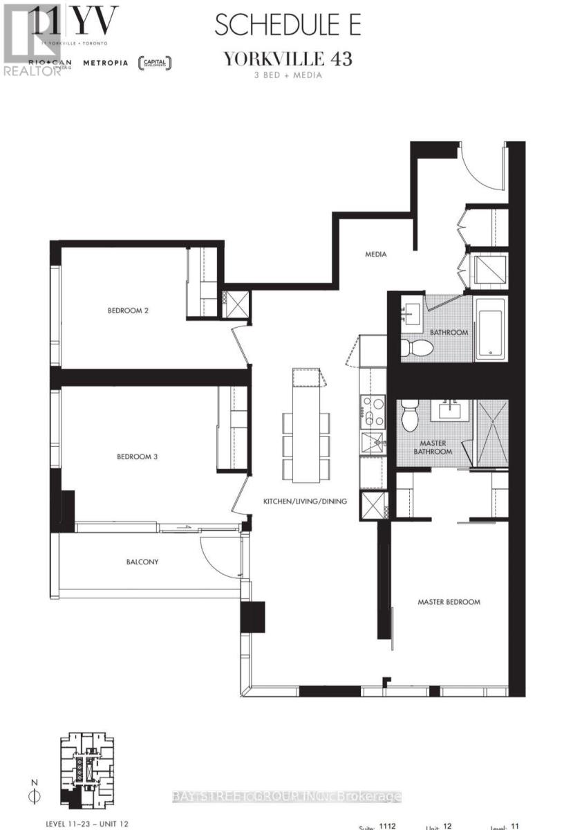 2312 - 11 YORKVILLE AVENUE, Toronto, Ontario