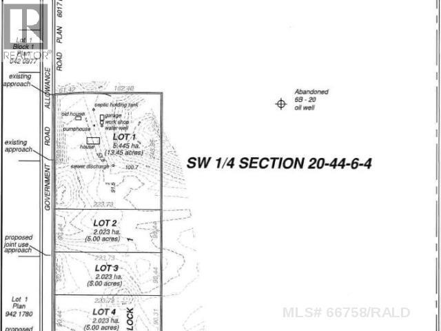 Lot 4 Sw 20-44-6-W4th, M.d. Of, Alberta  T9W 1S8 - Photo 3 - A2324235