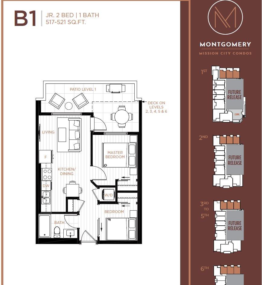 605 33281 2 Avenue, Mission, British Columbia  V2V 1J9 - Photo 13 - R3138784