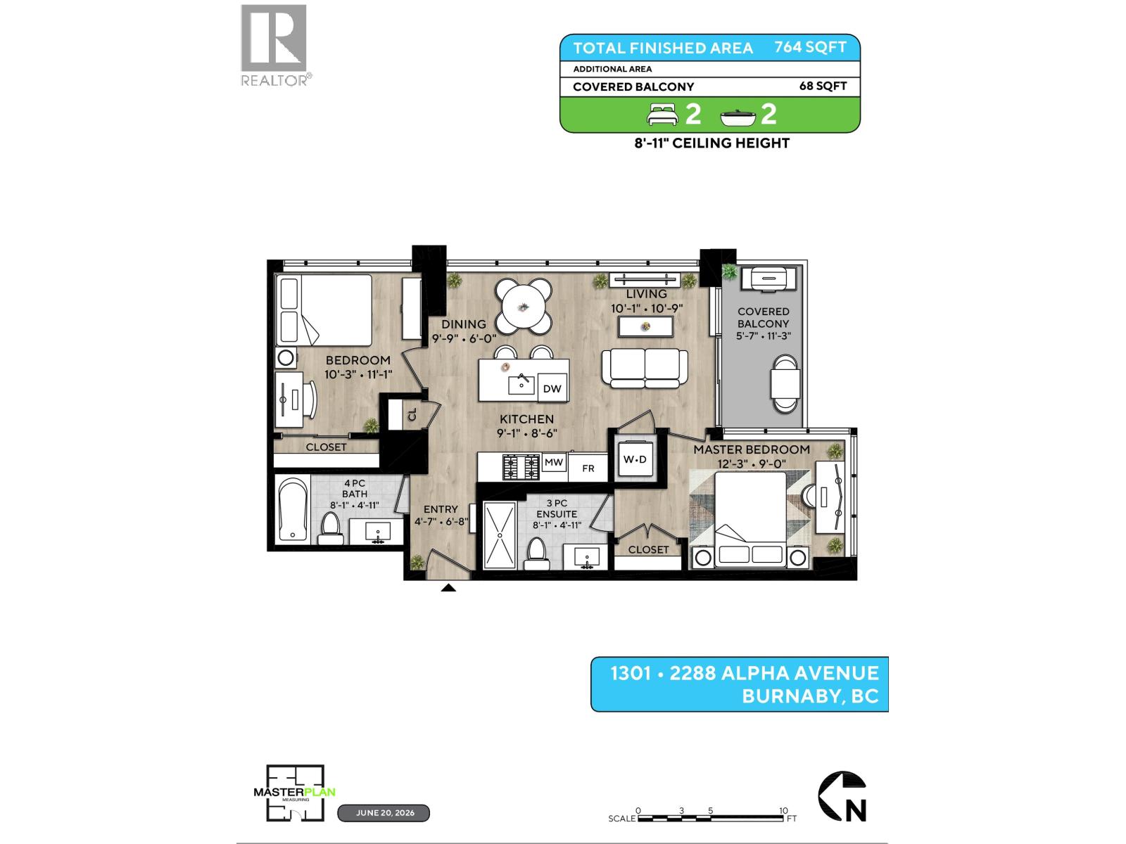 1301 2288 Alpha Avenue, Burnaby, British Columbia  V5C 0L9 - Photo 34 - R3139076
