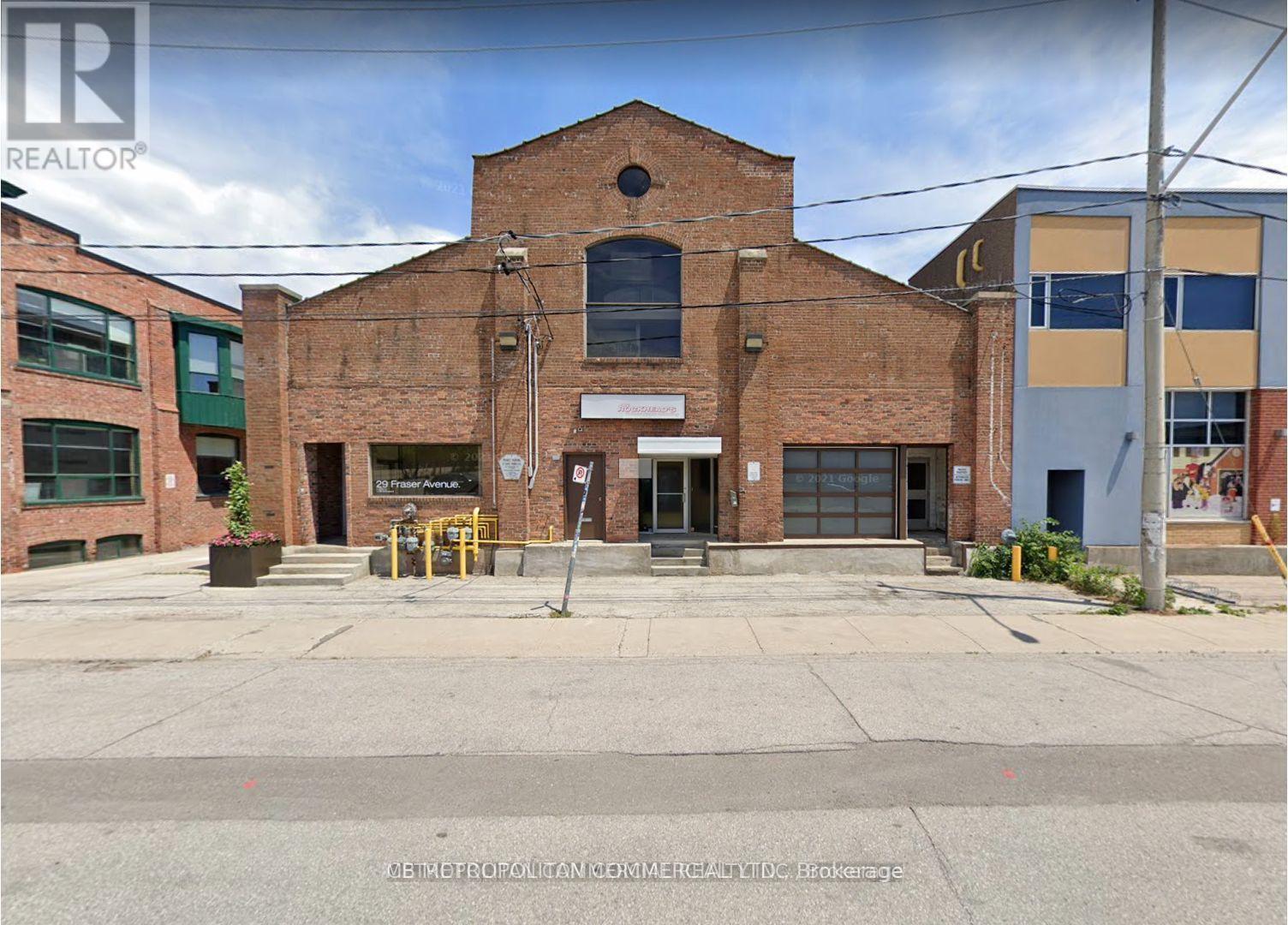 1 - 29 FRASER AVENUE, Toronto, Ontario